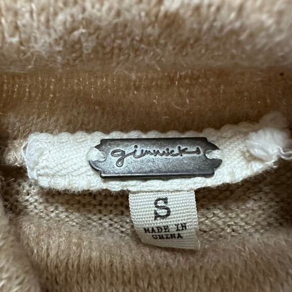 Gimmics Women's Small Turtleneck Pullover Large Sleeves‎ Comfortable - Picture 5 of 11